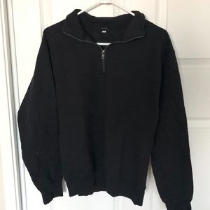brandy melville black missy sweatshirt